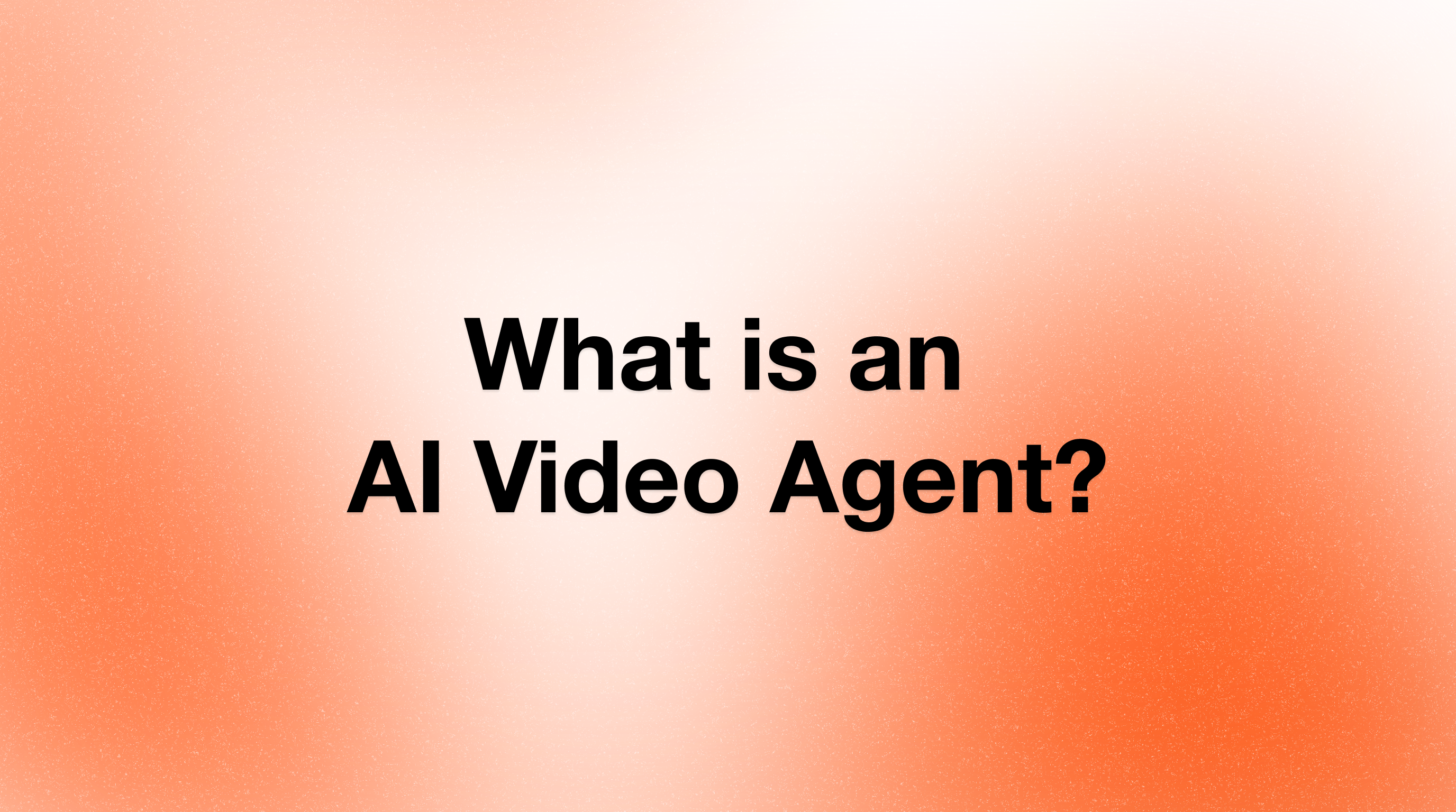What Is an AI Video Agent? The Future of Video Creation | DeepReel Blog